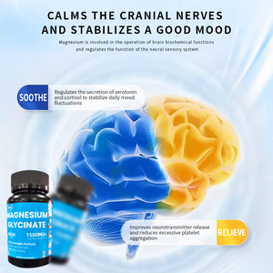 नीम आहार पूरक मैग्नीशियम जटिल 1500 मिलीग्राम खाद्य योजक मैग्नीशियम ग्लाइकेनेट कैप्सूल - Product Image 6