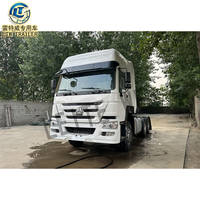 Sinotruk Howo 420 Hp 371hp 6x4 10 roues Euro2 moteur diesel camion de tête de remorque à usage intensif camions tracteurs d'occasion à vendre