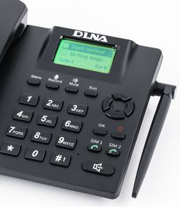 Teléfono de Escritorio Inalámbrico ZT600G 2G GSM con <span class=keywords><strong>2</strong></span> Tarjetas SIM, OEM ODM, para Hogar y Oficina, Llamadas Android, Teléfono Fijo Inalámbrico - Product Image 5