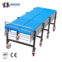 Système d'automatisation Nuohua à rouleaux pour machine d'emballage à haute efficacité, avec balance de levage et roues à rouleaux