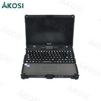 Computadora Portátil Usada Getac V100 I5-6300U 8G RAM, Tableta con Pantalla Resistente, Cargador de Batería para Herramienta de Diagnóstico