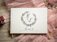 Carnet d'invité de mariage personnalisé Livre d'or unique de mariage pour mariage personnalisé