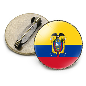 Équateur, Colombie, Venezuela, Pérou, Brésil, Chili, Uruguay, Paraguay, Argentine, <span class=keywords><strong>Bolivie</strong></span>, Guyane, Suriname, Guinée-Francière, Écusson drapeau - Product Image 2