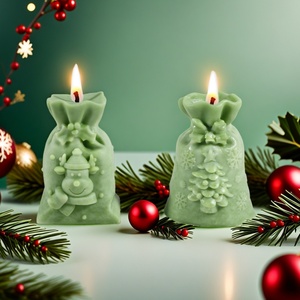 Molde de silicona para velas con diseño de bolsa de monedas chinas antiguas TangChu - Bolsa de tesoro vintage con cuerda - Product Image 3