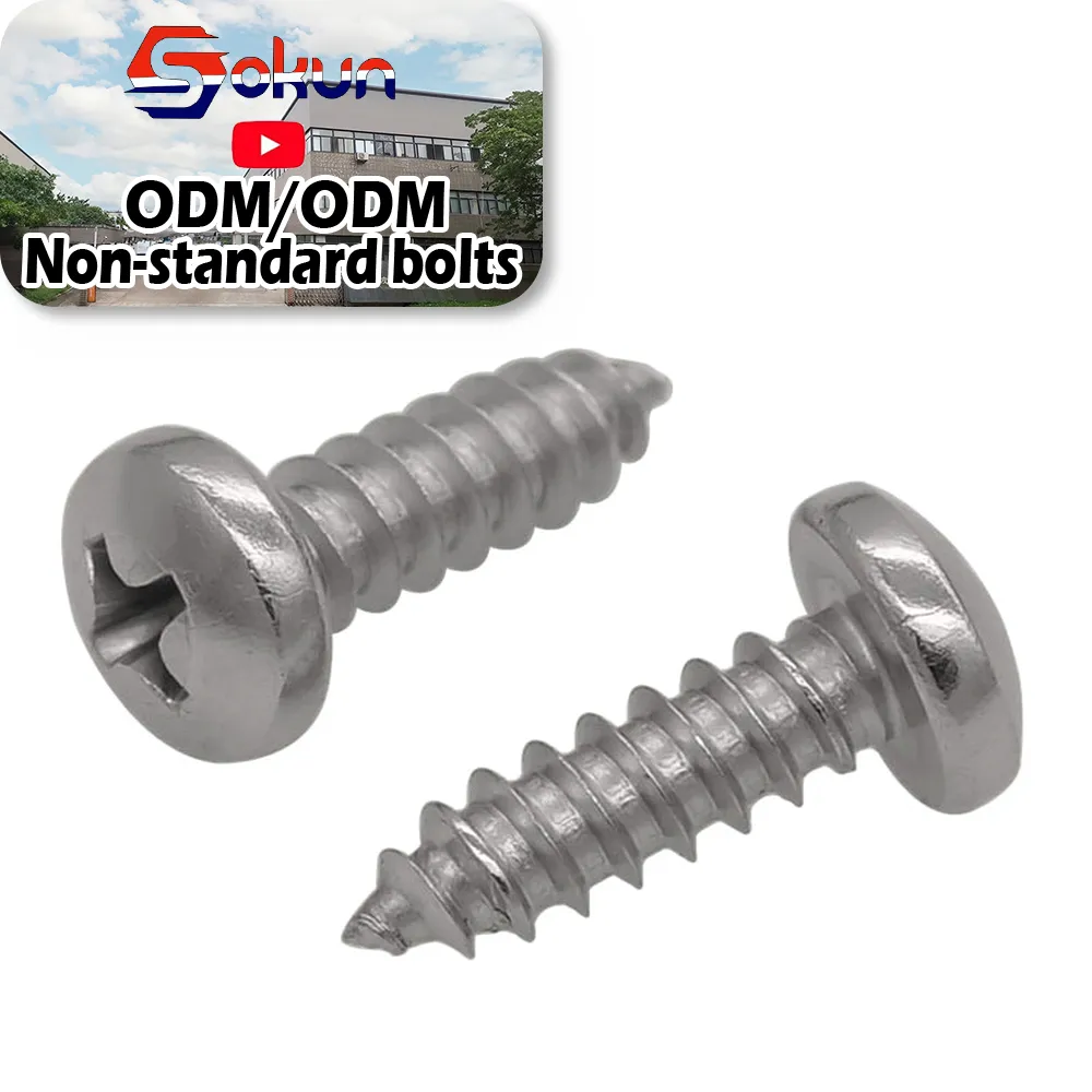 Stainless Steel Truss Head Self Tapping Screw: Corrosion-resistant Screws for Various Applications