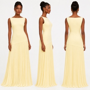 Abiti da Donna Personalizzati all'Ingrosso, Abiti Eleganti in Tinta Unita, Servizio OEM Disponibile. - Product Image 4