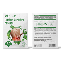 CHAUDE!!! MQUPIN Patch anti-douleur à base de plantes Wormwood moxibustion patchs vertèbre lombaire 12 pièces/boîte