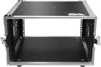 Flight case robuste 6U pour rack ATA, pour amplificateur PA DJ
