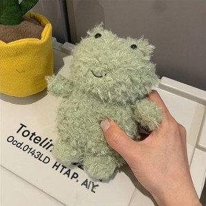 Peluche Rana Piccola JC 2026, Morbido Giocattolo <span class=keywords><strong>Verde</strong></span> Imbottito con Sorriso e Braccialetti per Decorazione Cameretta Neonato - Product Image 3