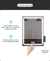 Offre Spéciale – Contrôleur LED intelligent DC12V avec interrupteur tactile pour miroir, compatible IP22, garantie 2 ans, pour haut-parleurs 3A 36W