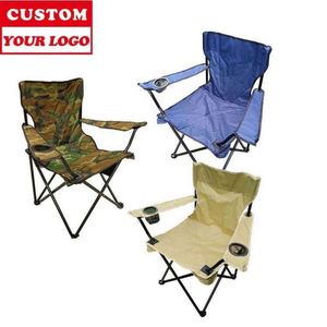 Easy Carrying Metal Outdoor Fishing Chair <b>Beach</b> Chair Steel Outdoor <b>Foldable</b> Fishing Camping <b>Beach</b> Chairs for Events - Product Image 1