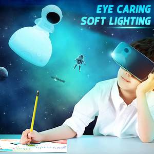 चिंता राहत सामग्री स्मार्ट लाइट प्यारा जानवर सिलिकॉन बच्चों के कमरे के बेडरूम के लिए रात का दीपक - Product Image 2