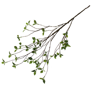 Artificial Plum Blossom <b>Leaves</b> Green Plant Simple Fresh Soft <b>Decoration</b> Branches Home <b>Decoration</b> Living Room Dining Table - Product Image 6