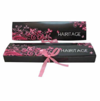 Boîte d'emballage personnalisée pour perruques et extensions de cheveux, vente en gros, 10 pièces