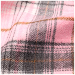 En stock – <span class=keywords><strong>Tissu</strong></span> brocart de <span class=keywords><strong>laine</strong></span> tissé style coréen semi-fin, résistant à l'abrasion, jaune, pour manteau femme, motif écossais, largeur 43/44 pouces - Product Image 5