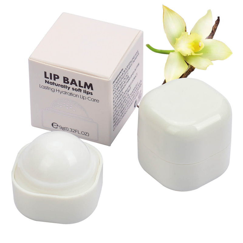 Balsamo per le labbra al gusto di vaniglia