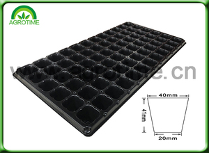 Grand petit plateau de semences en ABS réutilisable pour la <span class=keywords><strong>croissance</strong></span> hydroponique des semis de fraises et de légumes en feuille PS pour serres agricoles - Product Image 4