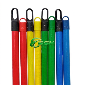 Balai en bois 2-en-1 avec pelle intégrée, revêtement PVC imperméable, poils souples, ergonomique et léger, écologique, vente en gros - Product Image 5