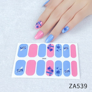 14 <span class=keywords><strong>autocollants</strong></span> pour <span class=keywords><strong>ongles</strong></span> en gel semi-durci UV, de qualité supérieure, longue durée, couvrance totale, gel UV/LED semi-durci - Product Image 3