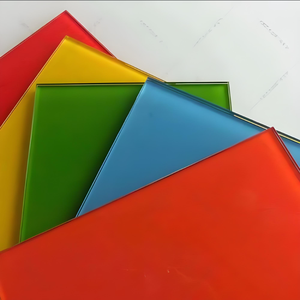 Panneau de mur rideau en verre trempé isolant de couleur personnalisée, design écologique pour <span class=keywords><strong>façade</strong></span> de bâtiment commercial, insonorisation et isolation thermique - Product Image 2