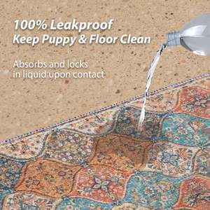 Venta directa de fábrica HengShang, superventas, construcción de 4 capas, las mejores almohadillas lavables para orinar para cachorros - Product Image 3