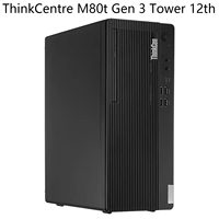 PC Desktop Tower ThinkCentre M80t Gen 3 Generasi ke-12 Kondisi Mulus Tanpa Goresan Grade A Teruji Fungsional Beroperasi