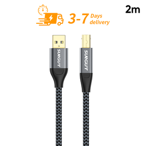 Câble de charge rapide SUNGUY 2m pour téléphone, ordinateur portable et voiture, vente en gros d'usine, câble USB personnalisé, cavo di ricarica, cable de carga - Product Image 1