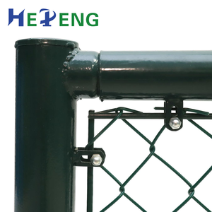 Clôture à mailles de chaîne galvanisée et durable personnalisée Maille de diamant Grillage d'écran <span class=keywords><strong>Panneaux</strong></span> enduits de PVC galvanisé <span class=keywords><strong>pour</strong></span> une longue utilisation régulière - Product Image 3
