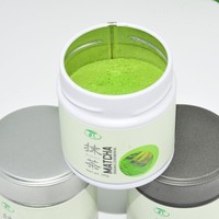 Poudre de thé vert Matcha Récolte du printemps Qualité Cérémoniale Chinoise Mélange en vrac Options de sachets en boîte Boîte de Matcha 30g