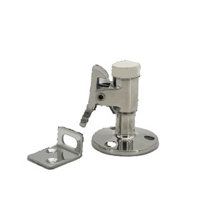 Butée de porte marine en acier inoxydable avec embout en caoutchouc pour remplacement de charnière de porte de bateau, qualité 304 - Product Image 1