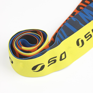 Banda elástica Jacquard estampada personalizada, ropa deportiva, cintura elástica suave - Product Image 5