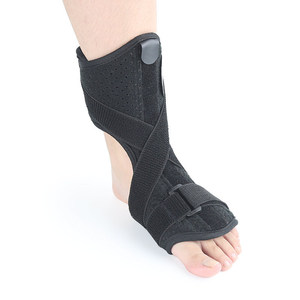 Foot Drop Orthosis <b>Instep</b> Splint Black Nylon Ankle <b>Support</b> Brace For Adults Foot Care - Product Image 4