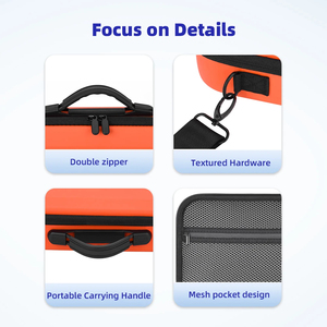 Kampho NEO Drone กระเป๋าเก็บของแบบพกพาสำหรับ <span class=keywords><strong>DJI</strong></span> Neo, RC-<span class=keywords><strong>N3</strong></span>, แบตเตอรี่, อุปกรณ์เสริมโดรนใบพัด - Product Image 5