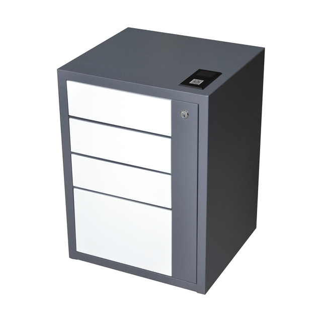 Central Control Smart Locker System QR Code & App Access 100 Doors Remote Management Waterproof Steel Cabinet Controller