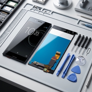 Vente en gros d'usine pour écran LCD OEM <span class=keywords><strong>Sony</strong></span> <span class=keywords><strong>Xperia</strong></span> <span class=keywords><strong>XZ</strong></span> <span class=keywords><strong>Premium</strong></span> avec numériseur, assemblage complet, pièce de rechange pour écran tactile, noir - Product Image 1