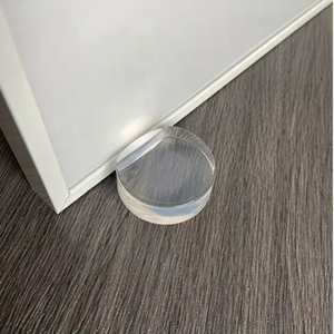 Protecteur mural en silicone sans perçage, butée de porte autocollante, <span class=keywords><strong>amortisseur</strong></span> de choc pour poignée de porte, pour la maison et le bureau - Product Image 1