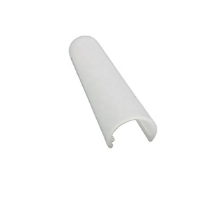 Tùy chỉnh ép đùn hồ sơ nhựa ánh sáng Bar bìa nhựa LED Strip ánh sáng khuếch tán rõ ràng nhựa đèn bóng râm bao gồm - Product Image 2