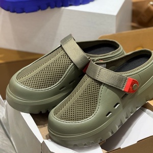 Nouvelles sandales d'été 2026 à semelle épaisse, rehaussées, de créateur, à scratch, respirantes, légères, pour la plage, en PU, pour hommes et femmes - Product Image 2