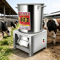 Broyeur à légumes en acier inoxydable 220V, broyeur multifonction pour fruits, légumes, aliments pour volailles