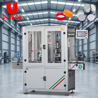 Machine d'assemblage de bouchons entièrement automatique professionnelle pour bouteilles en plastique/contenants de boissons