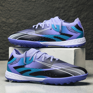 Chaussures de football d'entraînement pour garçons en gazon artificiel Ag/TF personnalisables, de haute qualité, professionnelles, confortables, crampons, semelle en caoutchouc pour futsal - Product Image 6