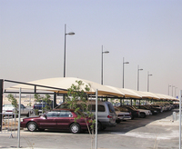 Tente de stationnement automobile à structure membranaire personnalisée, vente en gros d'abris de voiture, garages, auvents, abris extérieurs et fournitures de pièces