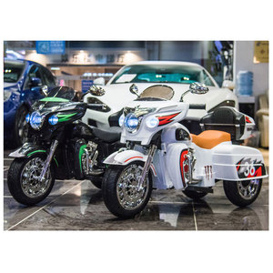Werkseitige Lieferung <span class=keywords><strong>3</strong></span>-Rad-Chopper mit Scheinwerfer-Motorrad für Kinder <span class=keywords><strong>3</strong></span> und bis 12V Elektro-Kinder motorrad Kinder fahrt auf dem Motorrad - Product Image 5