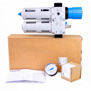 ชุดกรองลม รุ่น FRC ซีรีส์ ของ FESTO พร้อมตัวควบคุมแรงดันและตัวหล่อลื่น สำหรับระบบเตรียมลมแบบนิวเมติก - Product Image 1