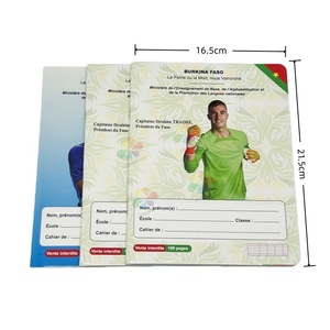 Cahiers <span class=keywords><strong>français</strong></span> A5 fiables, approvisionnement en vrac pour les écoles et les bureaux en Afrique, usine chinoise, haute qualité, meilleur <span class=keywords><strong>prix</strong></span>, conception personnalisée - Product Image 1
