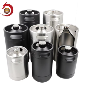 Bán Buôn Biểu Tượng Tùy Chỉnh Bia Growler 64Oz 128Oz 5L Đôi Tường Chân Không Cách Nhiệt Thép Không Gỉ Keg Cho Home & Sử Dụng Thương Mại - Product Image 3