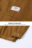 Offre d'usine chinoise veste en jean classique décontractée pour hommes veste en jean à la mode veste en jean pour hommes veste en jean à capuche pour hommes