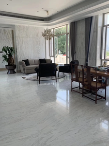 Dalle d'onyx blanc translucide naturel UnionStone Namibian Kari Ice Jade, marbre pur, poli et rétroéclairé pour un design moderne intérieur hôtelier - Product Image 5