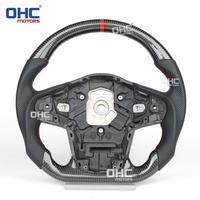 Volant en fibre de carbone véritable LED pour Toyota GR Supra A90 MKV MK5 MK4 2020+ (plateau supérieur et inférieur) / Cache de garniture - Entrepôt USA