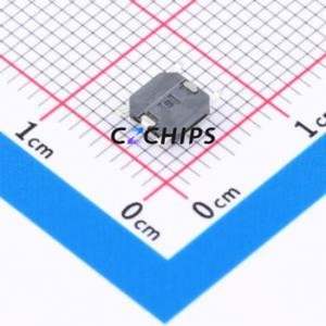 HX 5.2x5.2x1.7H Tactile Switch SMD,5.2x5.2mm Switch Single Pole Single Throw Round Button 2.5N Vertical Mount - Product Image 2